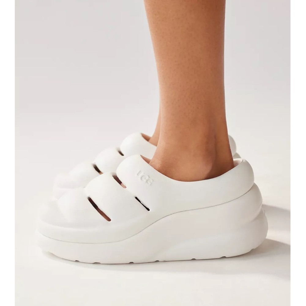 UGG Kids Sport Yeah Clog White size 6